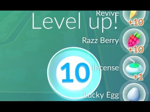 Tài khoản Pokémon Go level 10+